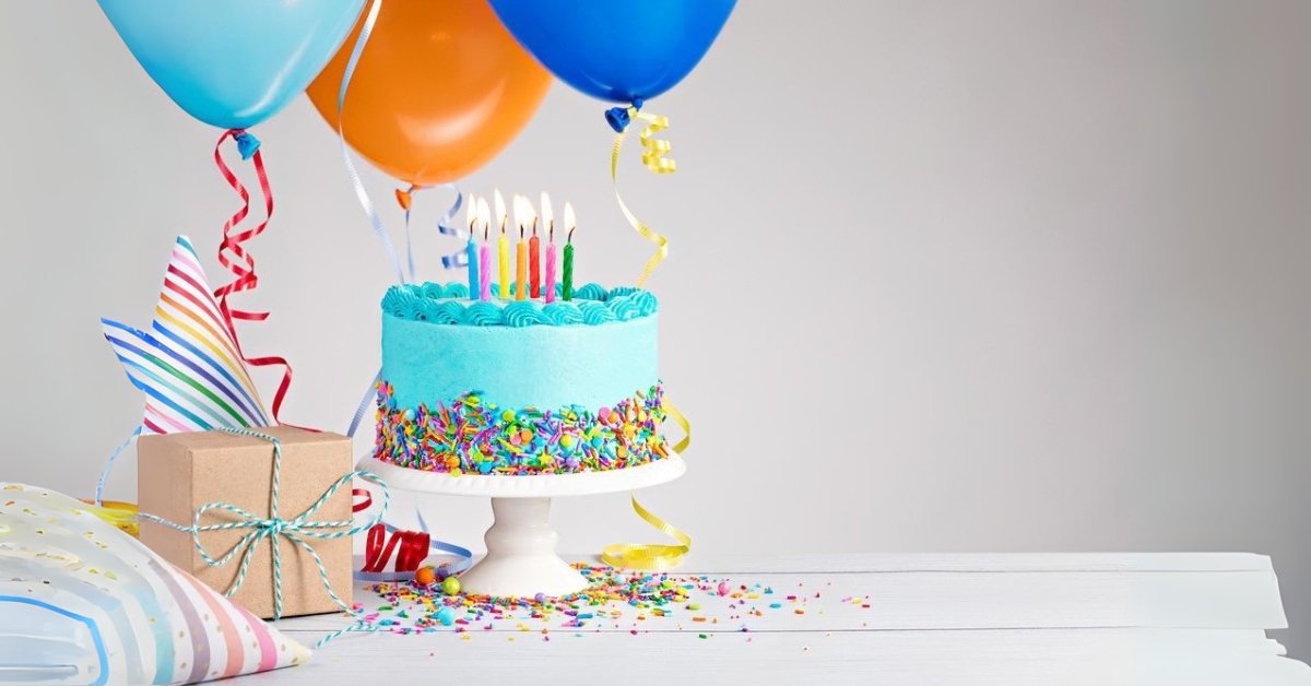 happy birthday wishes ballons colorful