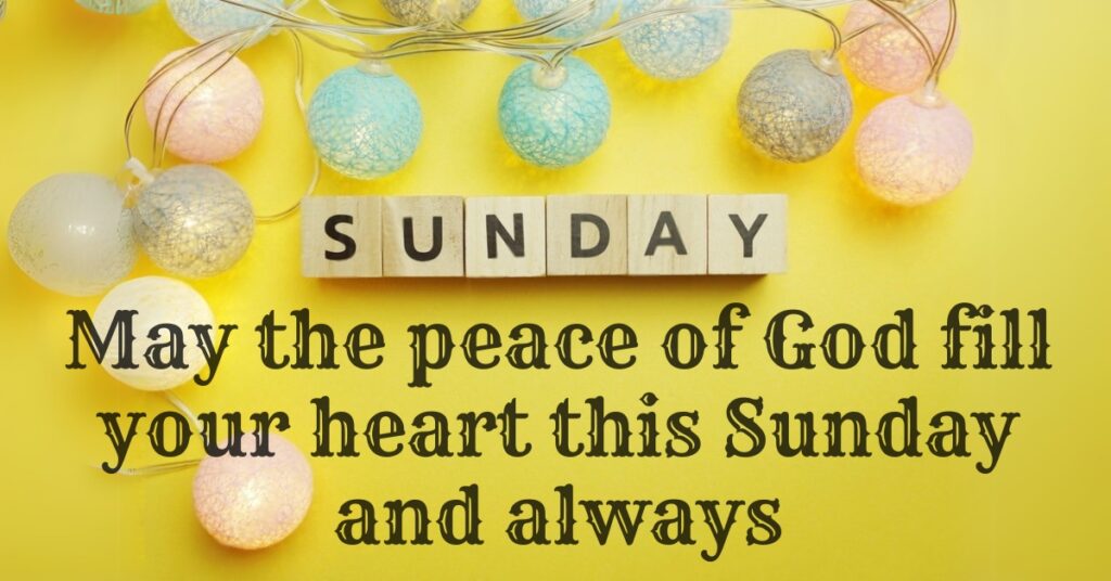 sunday blessings with ballons