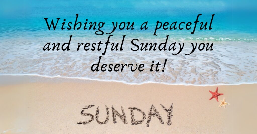 sunay wish with beach and blue water