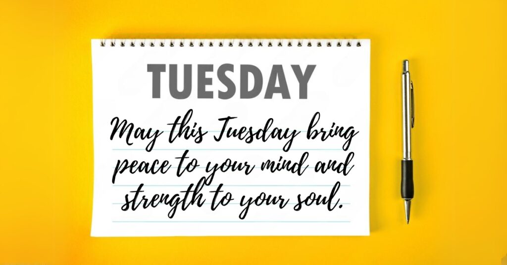tuesday prayer pen