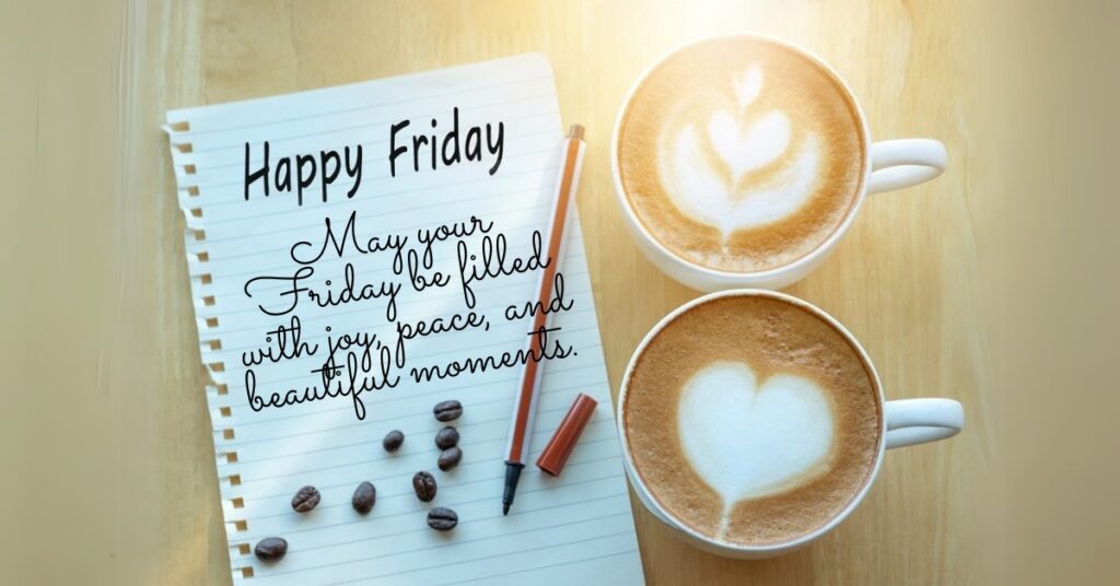 friday blessings images cup of coffee