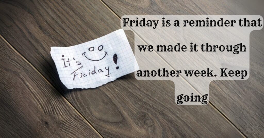 friday quote white paper