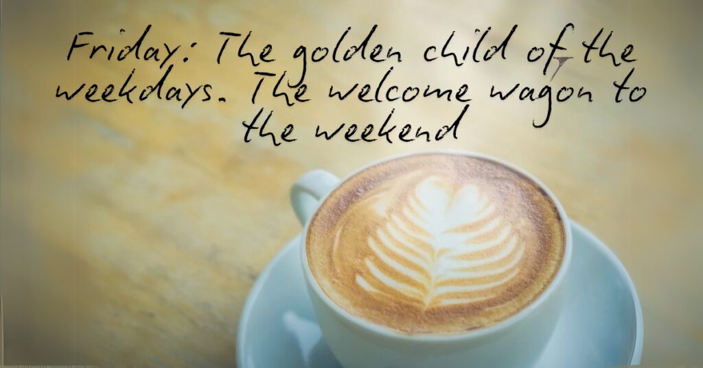 friday wish milk coffee