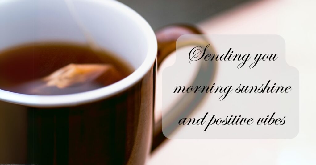 good morning blessings black coffee