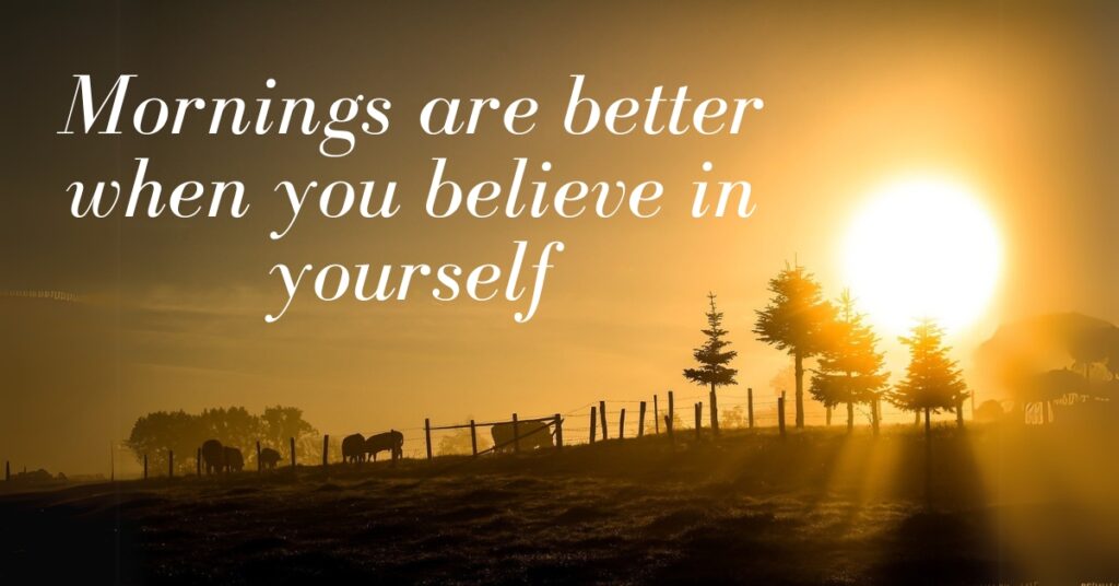 good morning motivational quote
