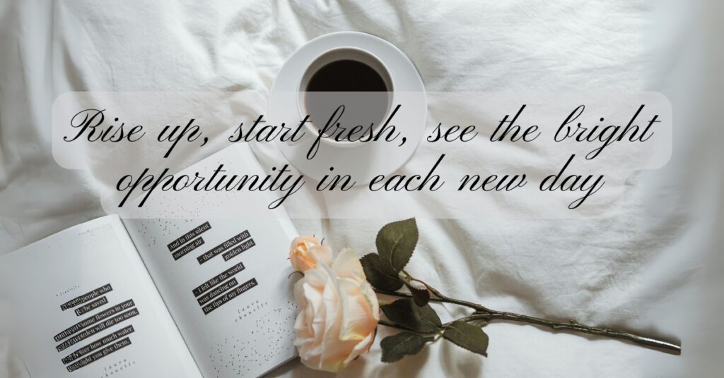 good morning saturday quote white background