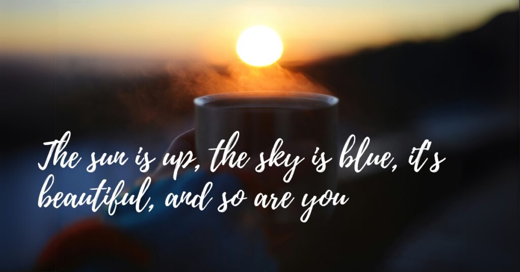 good morning wish sun