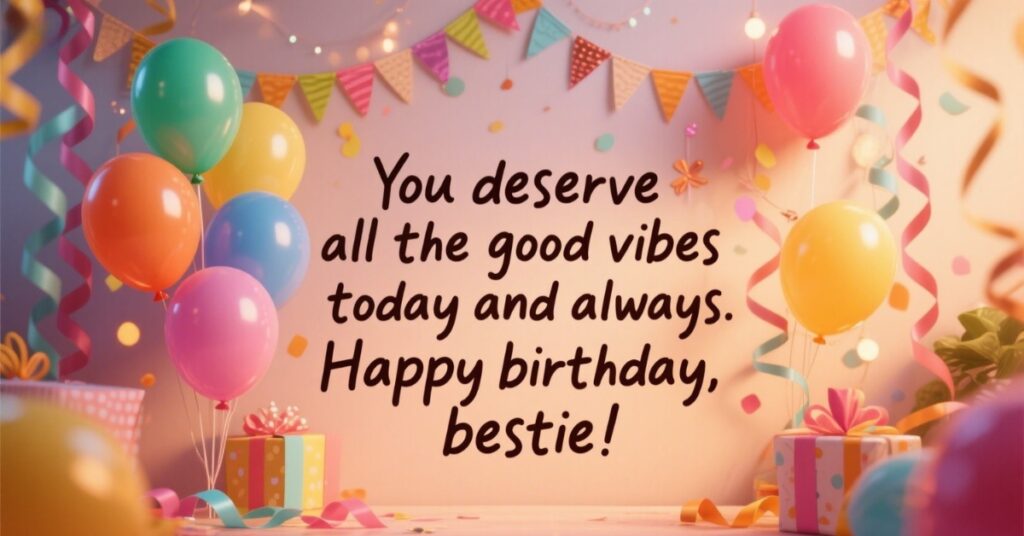 happy birthday blessing vibes