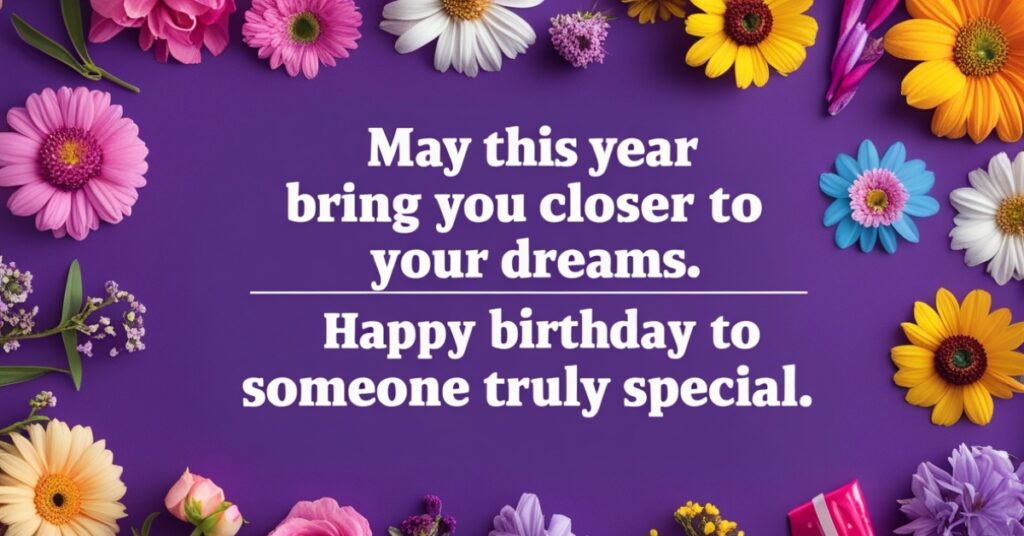 happy birthday wish someone special