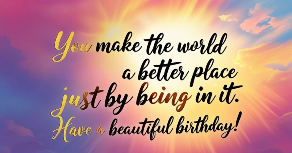 happy birthday wish thankful