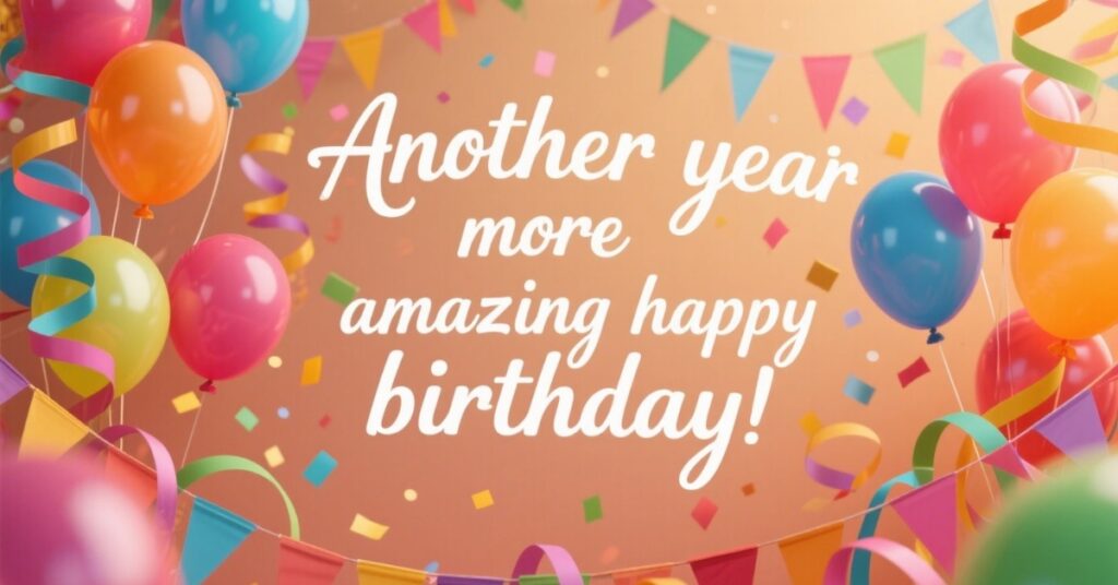 happy brithday wish another year