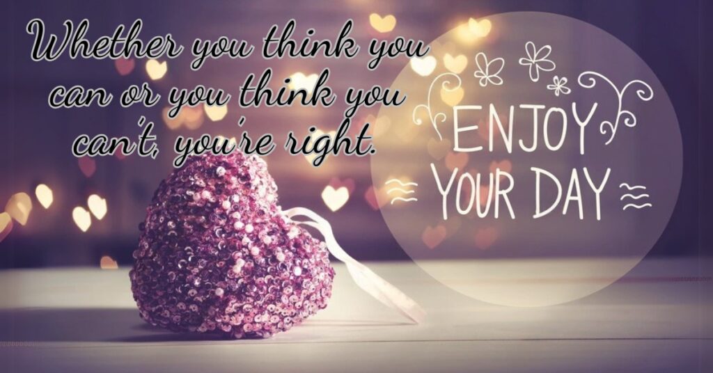 motivational quote think you can